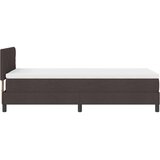  s opruga kutije Tamno smeđa 90 x 200 cm tkanina | shoptok.hr