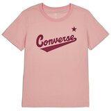Converse Majice s kratkimi rokavi Scripted Wordmark Tee Rožnata | Shoptok.si