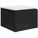  8-dijelni set vrtnih sofa od poliratana s jastucima crni | shoptok.hr