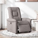  Električni naslanjač taupe blago | Shoptok.si