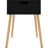 vidaXL noćni ormarić visoki sjaj crni 40 x 40 x 56 cm od iverice | shoptok.hr