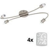 Eglo LED spot svetlo MY CHOICE 4xE14/4W/230V hrom/bela | Eponuda.com