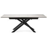 Marckeric Proširiv blagovaonski stol s dodatnom pločom s keramičkom daskom 89,5x160 cm Belma – | shoptok.hr