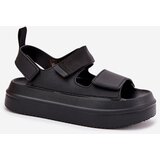 Boto Ladies platform sandals with velcro black Nitepira | Shoptok.si