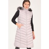 Dewberry Z6684 LADIES VEST-FLAT GREY | shoptok.hr