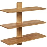 House Nordic Večnivojska polica iz masivnega hrasta v svetli naravni barvi 55 cm Calcata – | Shoptok.si