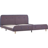 Maison Chic Posteljni Okvir - Dvoposteljna postelja brez vzmetnice taupe tkanina 150x200 cm, (22081562) | Shoptok.si