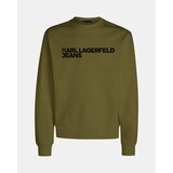 Karl Lagerfeld Puloverji A1M20001 REG ESSENTIAL LOGO Zelena | Shoptok.si