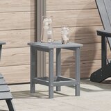 vidaXL Adirondack stolčić svjetlosive boje 38x38x45 cm HDPE | shoptok.hr