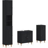  Set za kupaonicu od 3 dijela ALKMAAR Konstruirano drvo | shoptok.hr