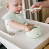 BabyOno silikonska zdjelica s vakuumom 350 ml 6 m+, mint | shoptok.hr
