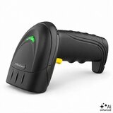 Qoltec 52753 – Brezžični bralnik črtnih kod 1D/2D in QR kod s postajo za polnjenje, USB, Bluetooth | Shoptok.si