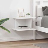  Nočna omarica 2 pcs Bela 40 x 30 x 25 cm Konstruiran les, (5000136999) | Shoptok.si
