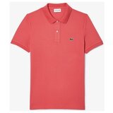 Lacoste Majice & Polo majice L1212 SHORT SLEEVED RIBBED COLLAR S Rožnata Cene