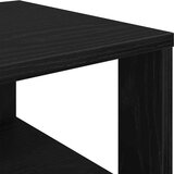 vidaXL Regal za čevlje črn 61x32x87,5 cm inženirski les | Shoptok.si