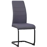 stol, kovina, tekstil siva