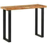  Konzolna stolica Smeđa 100 x 35 x 75 cm Čvrsto teak drvo | shoptok.hr