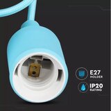 Plavi luster na sajli 1xE27/60W/230V | Eponuda.com