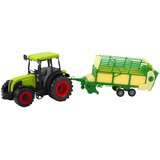 Traktor za igru sa prikolicom 50cm - žuto/zeleni | shoptok.hr