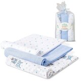 Interbaby tetra pelene Padobranac Plavo 80x80 - 3 kom | shoptok.hr