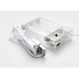 Brilagi LED Božićna zavesa 77xLED/3xAA/USB 3,8m pahuljice hladno bela | Eponuda.com
