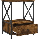  Noćni ormarići 2 kom boja hrasta 50x41x65 cm konstruirano drvo | shoptok.hr
