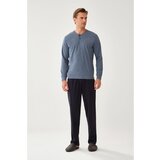 Dagi Pajama Set - Blue - Plain | Shoptok.si