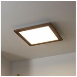 Brilagi LED prigušiva svetiljka SLIMFRAME WOOD LED/36W/230V 49,5x49,5 cm + daljinski upravljač Cene