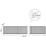  Gabion s žicom debljine 3 5 mm i mrežom 5x2 5 cm 400x20x50 cm - 20 cm 50 cm 400 cm | shoptok.hr