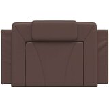 vidaXL Vzglavna stranica rjava 90 cm umetno usnje, (21048566) | Shoptok.si