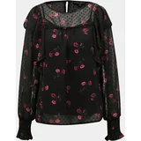 Dorothy Perkins Black floral blouse