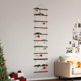  Zidni ukras u obliku ljestava 50x200 cm prirodna grana | shoptok.hr