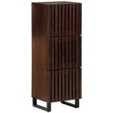 vidaXL Visoka omarica rjava 40x34x110 cm trden mangov les | Shoptok.si