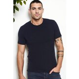 Dewberry T9569 BICYCLE COLLAR MEN'S T-SHIRT-NAVY BLUE | Shoptok.si