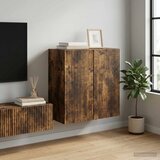  Ormar za montažu na zid Dimljeni hrast 59 x 31 x 60 cm | shoptok.hr