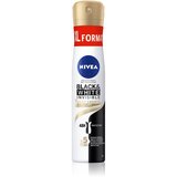 Nivea Black & White Invisible Silky Smooth antiperspirant u spreju za žene 200 ml | shoptok.hr