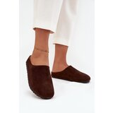 Boto Women's slippers on platform chocolate Sylviane | Shoptok.si