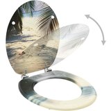  Toaletna daska s poklopcem MDF s uzorkom plaže | shoptok.hr