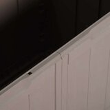 vidaXL Vrtna škatla 180 L rjava PP | Shoptok.si