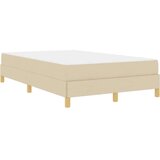 Box spring krevet Krema i smeđa 120 x 190 cm | shoptok.hr
