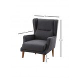 Atelier Del Sofa Fotelja Klam, 70x94x78 cm, Siva | Eponuda.ba