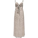 Only Dolge obleke Onlsadia Life Strap Bow Maxi Wvn 15344642 Bež | Shoptok.si