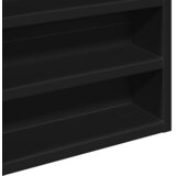  Vitrina crna 60x8,5x58 cm konstruirano drvo | shoptok.hr