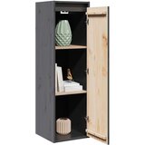  Zidni ormarići 2 kom sivi 30 x 30 x 100 cm od masivne borovine | shoptok.hr