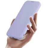 Dux ducis Skin X Pro – MagSafe kompatibilna preklopna torbica za Apple iPhone 15 Plus ljubičasta | shoptok.hr
