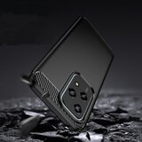 Techsuit Carbon Silicone maska za Honor 200 Lite – crna | shoptok.hr