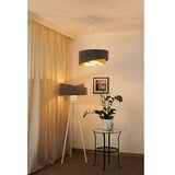  Brilagi - LED luster na sajli LYRA 1xE27/15W/230V siva/bež/zlatna | Eponuda.com