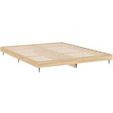  Za krevet boja hrasta 200x200 cm od konstruiranog drva | shoptok.hr