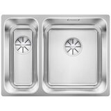 Blanco sudoper SOLIS 340/180-U InFino INOX 18/10, GLAVNA KADICA DESNO, bez dalj.upr. Cijene