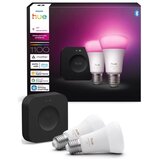 Philips početni komplet hue waca 2xE27/8,1W 1000-20000K + uređaj za povezivanje | Eponuda.com